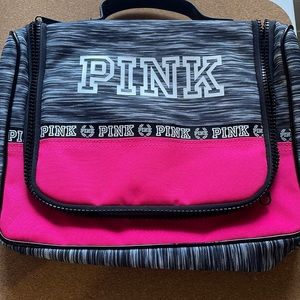 Pink travel tote